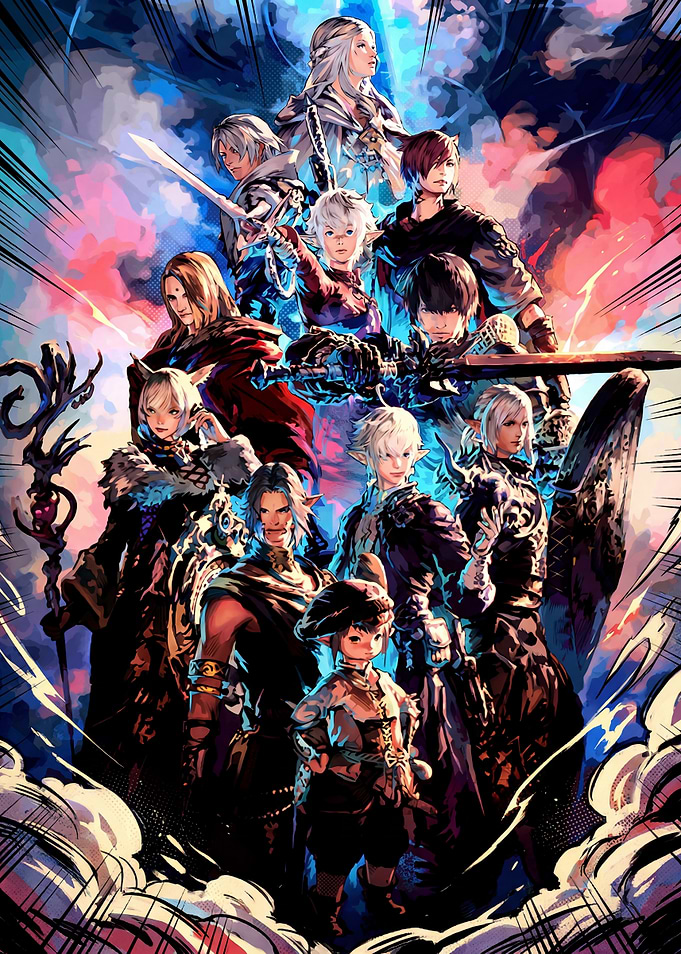 Final Fantasy XIV Characters