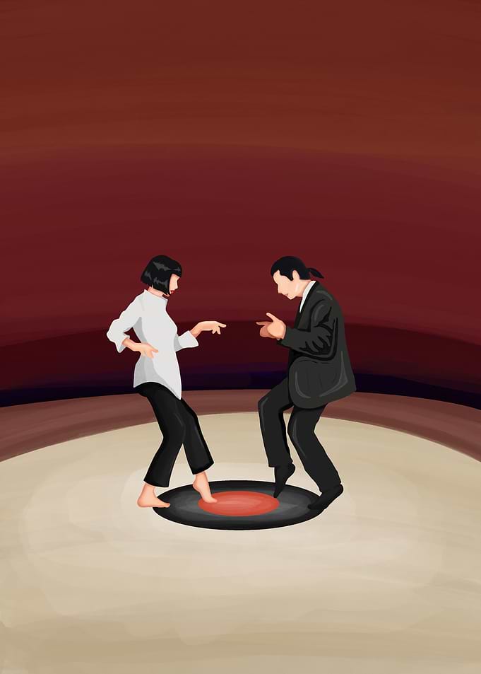 Pulp Fiction Dance Scene