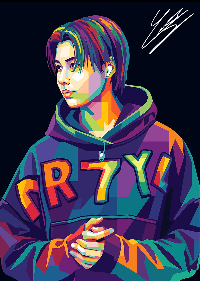 Louis Pop Art Portrait