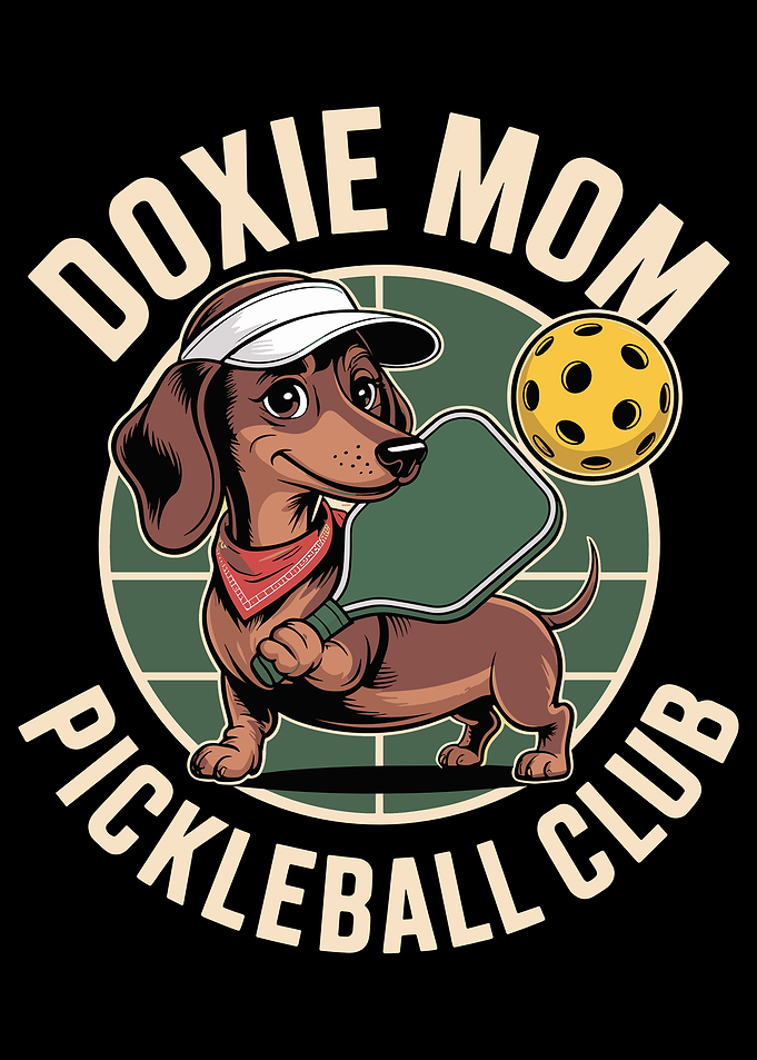 Dachshund Pickleball Mom