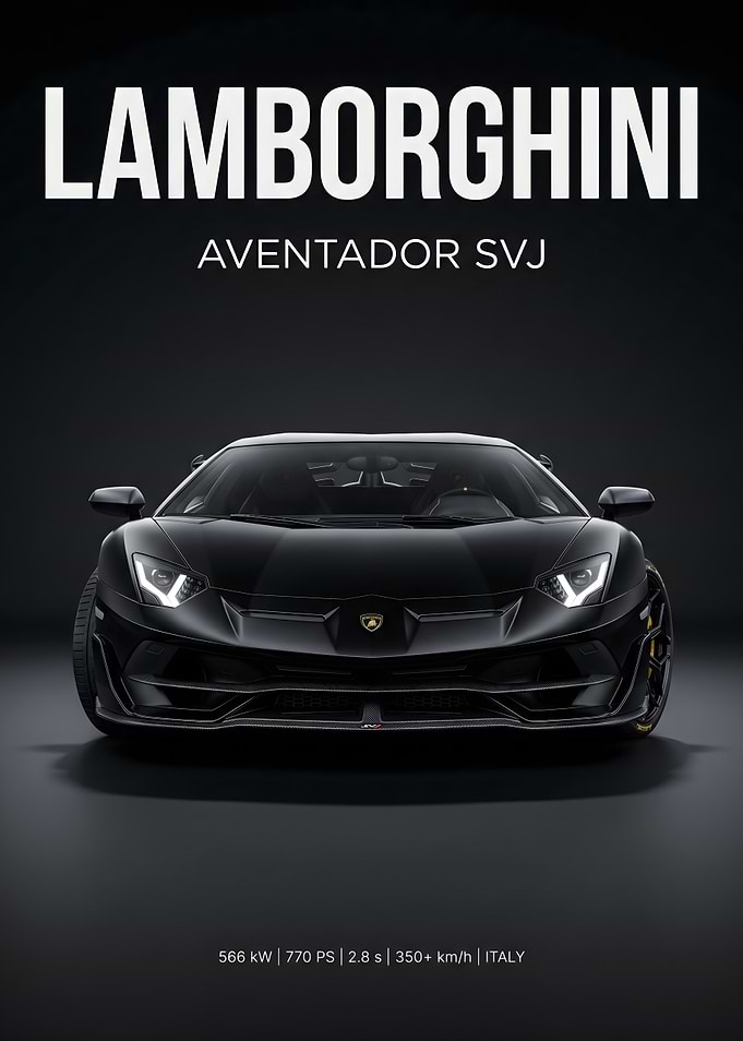 Lamborghini Aventador SVJ