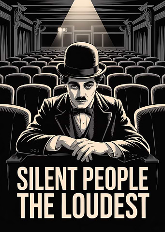 Charlie Chaplin in a Movie Theater