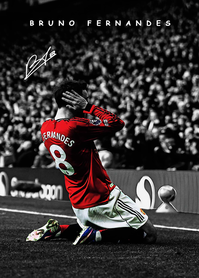Bruno Fernandes Celebration
