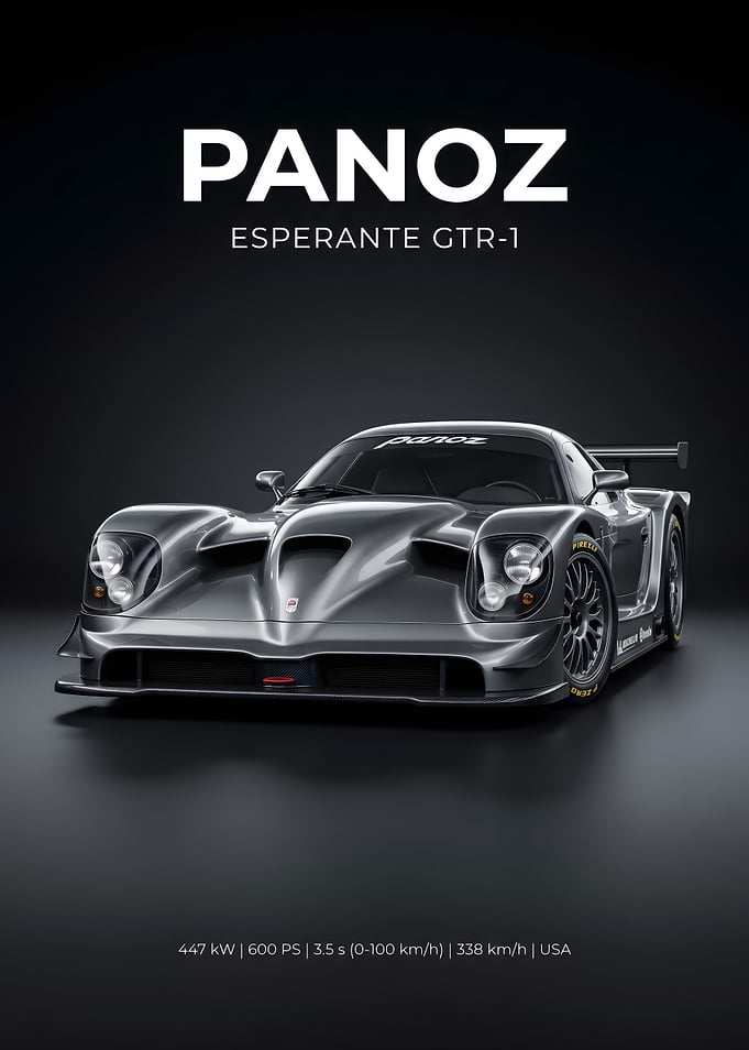 Panoz Esperante GTR-1 Race Car