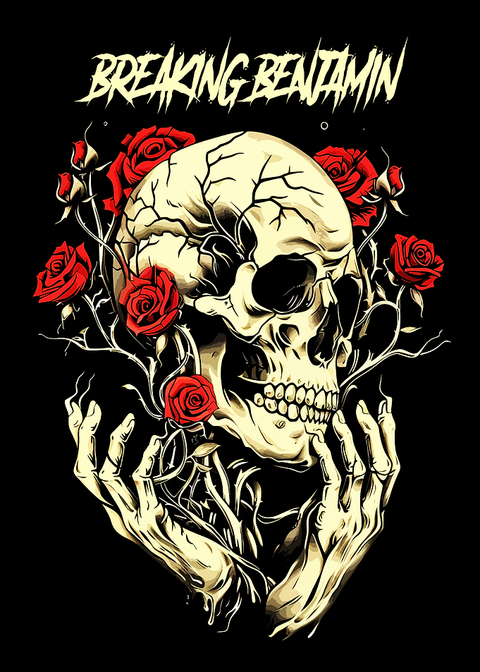 Breaking Benjamin Skull and Roses