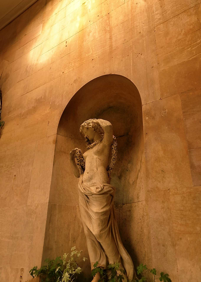 Statue in an alcove