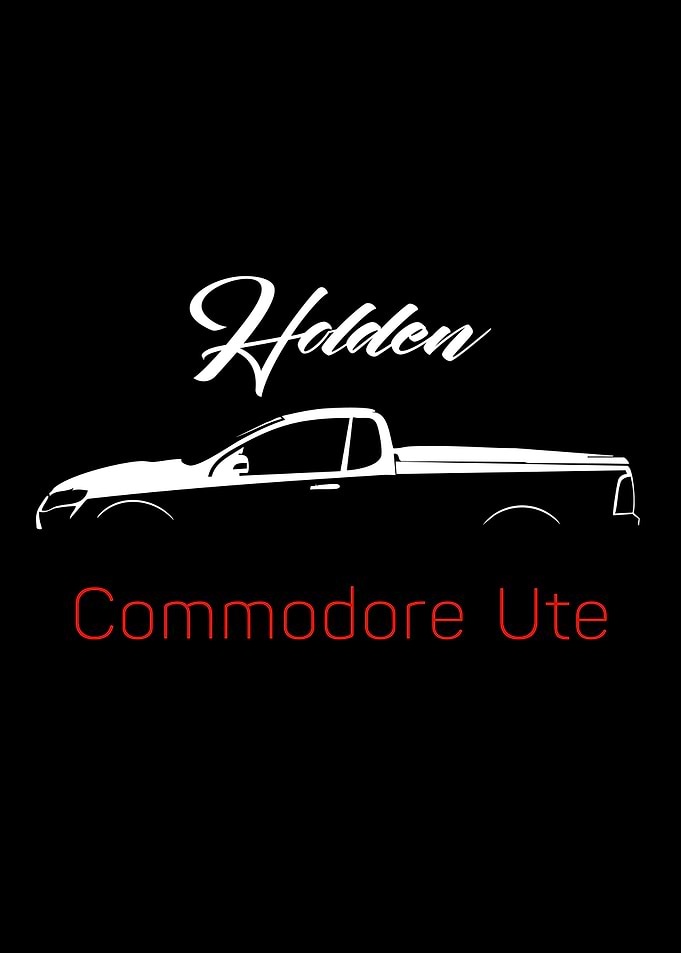 Holden Commodore Ute Silhouette