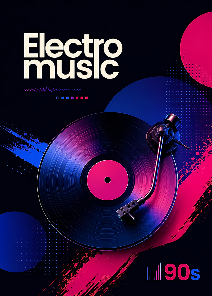 Electro Music 90s Vinyl Record