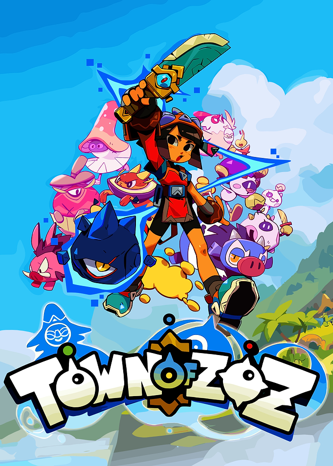 Town of ZZZ Game Art