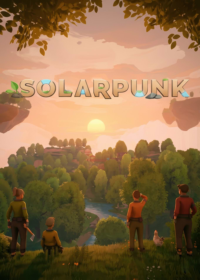 Solarpunk Game Art