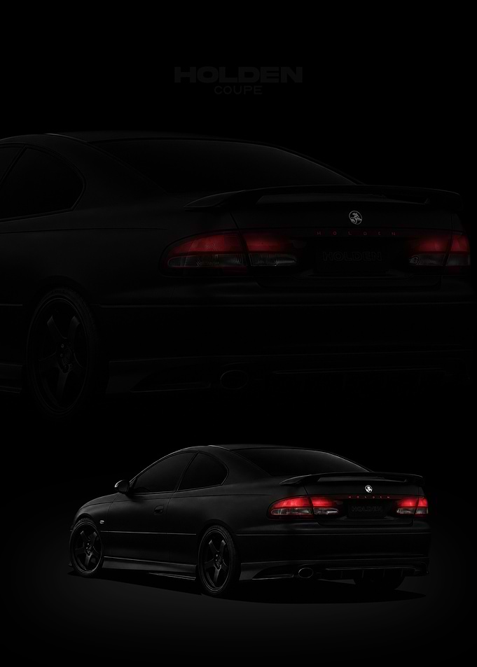 Black Holden Coupe