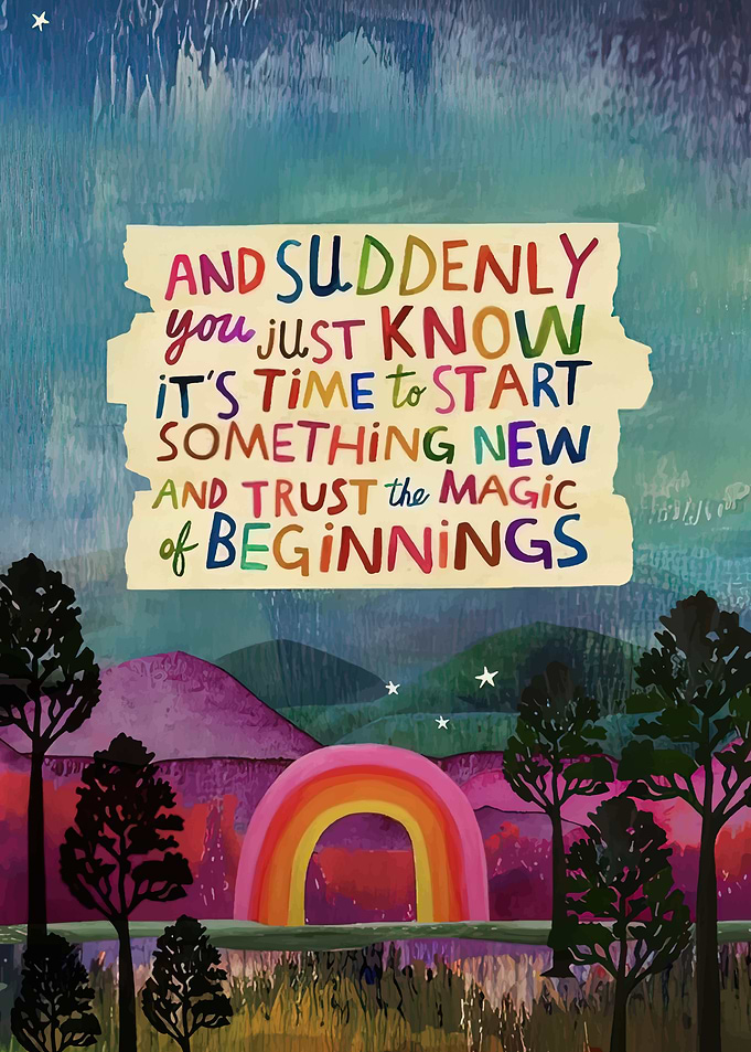 Inspirational Quote About New Beginnings