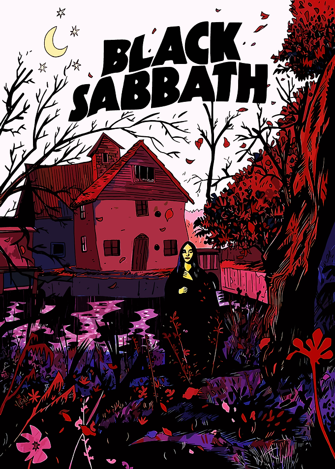 Black Sabbath Album Cover Art