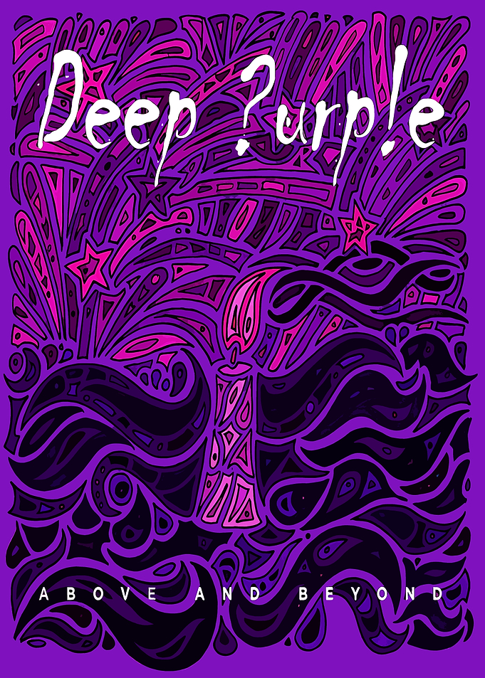 Deep Purple Above and Beyond Poster
