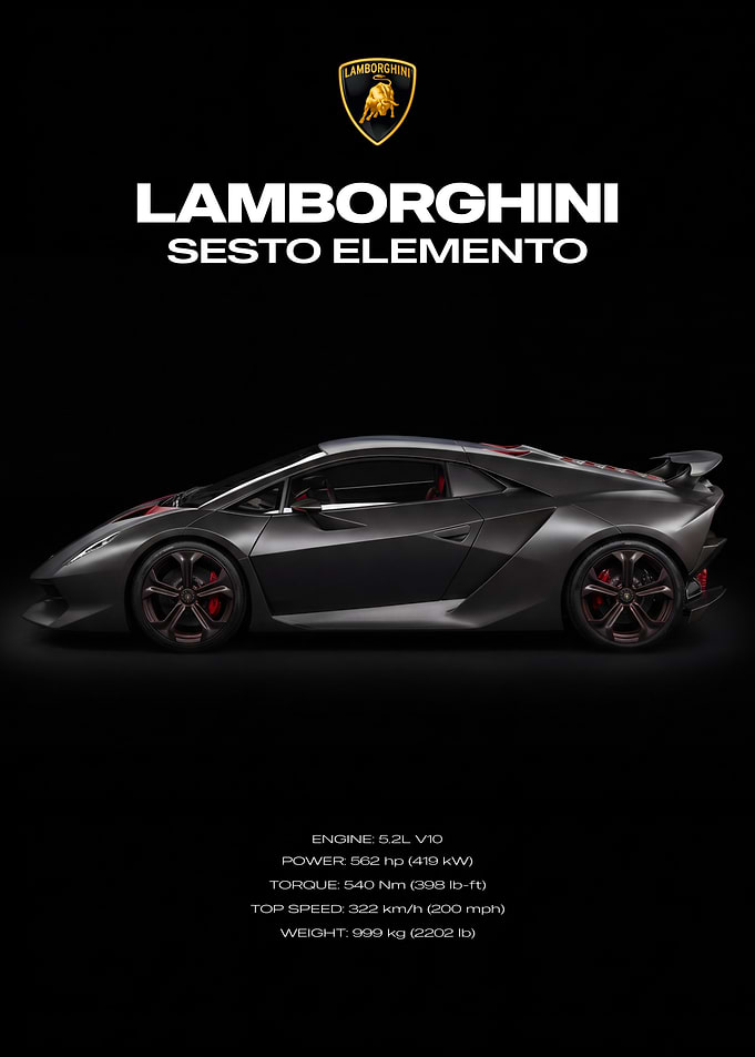 Lamborghini Sesto Elemento