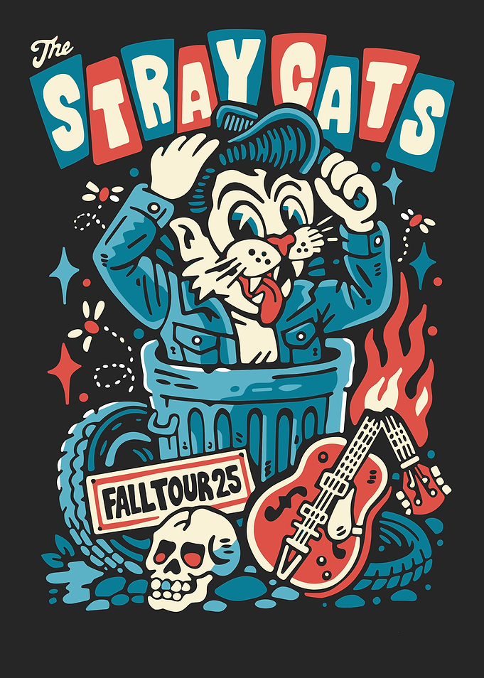 The Stray Cats Fall Tour 25