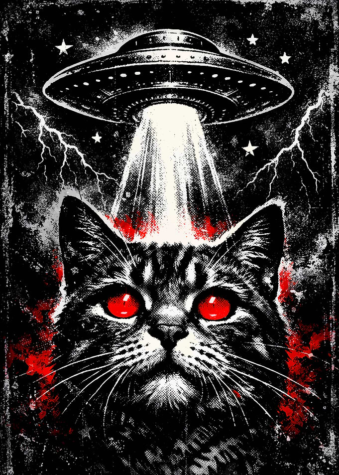 Cat Abducted by UFO