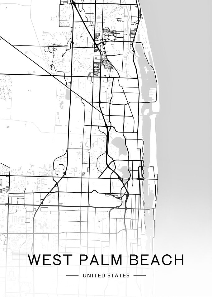 West Palm Beach Map