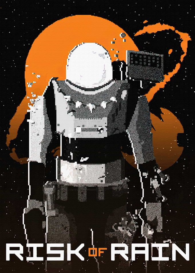 Risk of Rain Astronaut Poster
