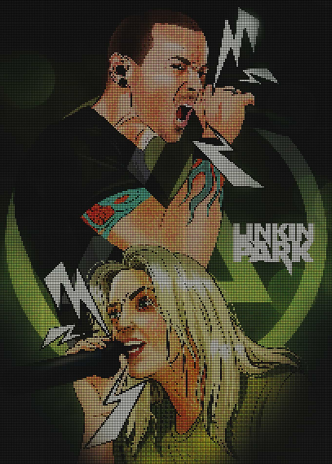 Linkin Park Chester Bennington and Mike Shinoda