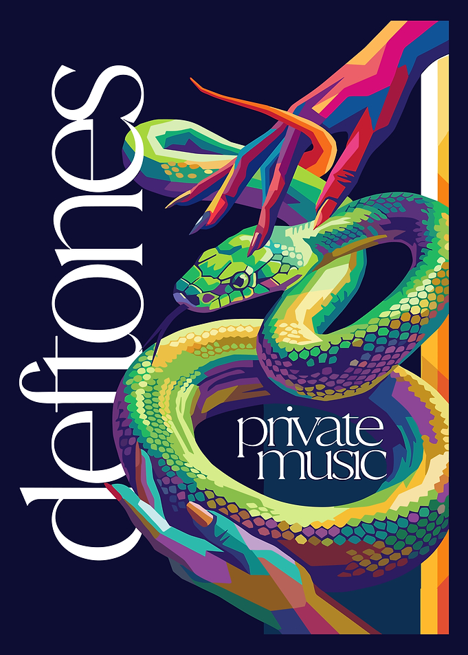 Deftones Private Music Snake Art