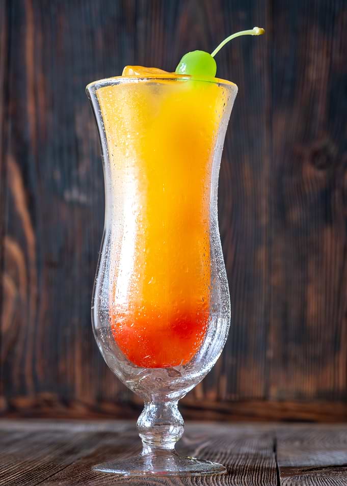 Tequila Sunrise Cocktail