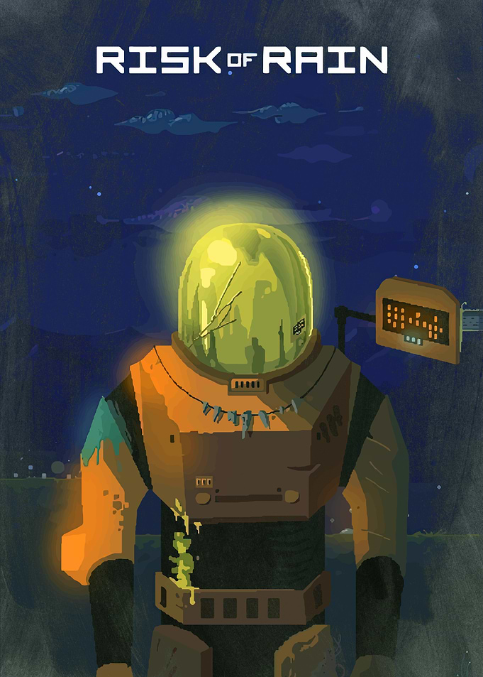 Risk of Rain Astronaut Poster