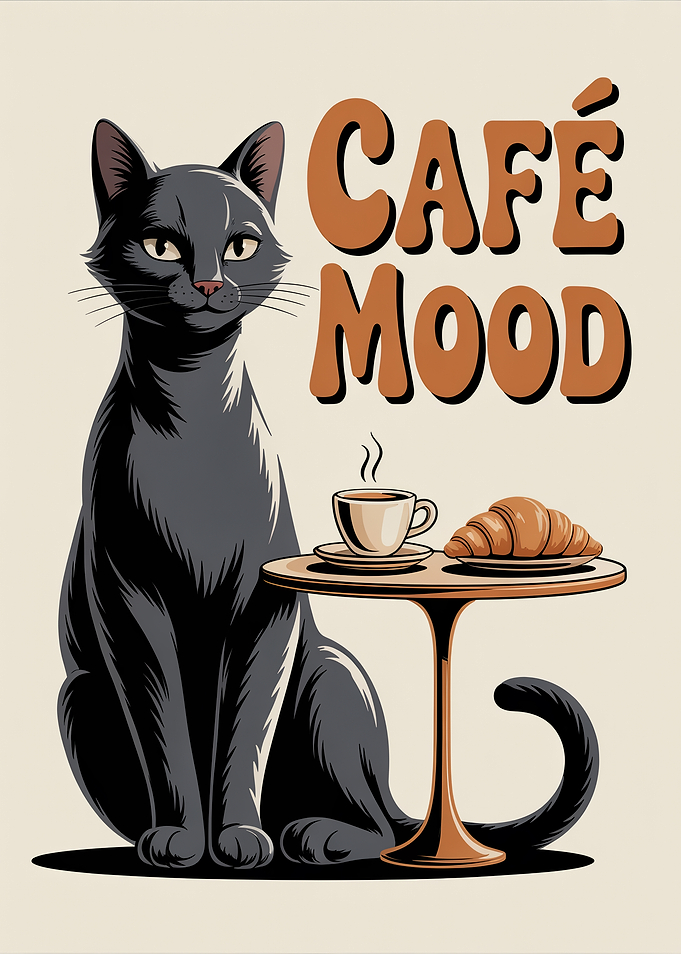 Black Cat Cafe Mood