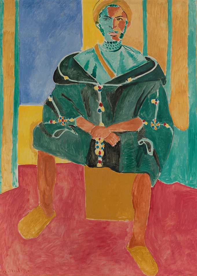 Portrait of a Man in Traditional Attire
