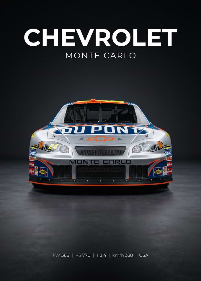 Chevrolet Monte Carlo NASCAR Race Car