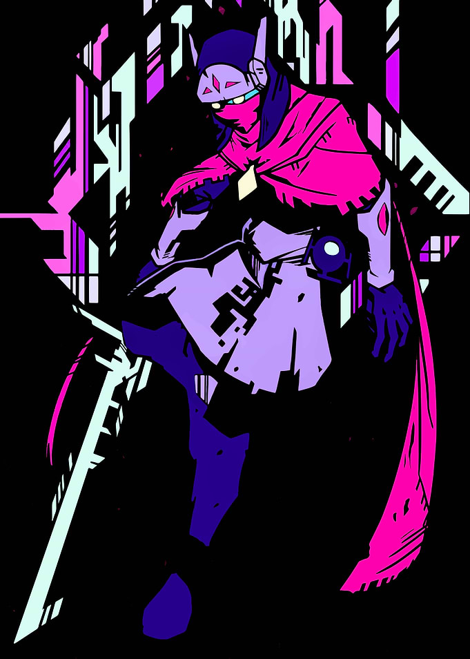 hyper light drifter game poster