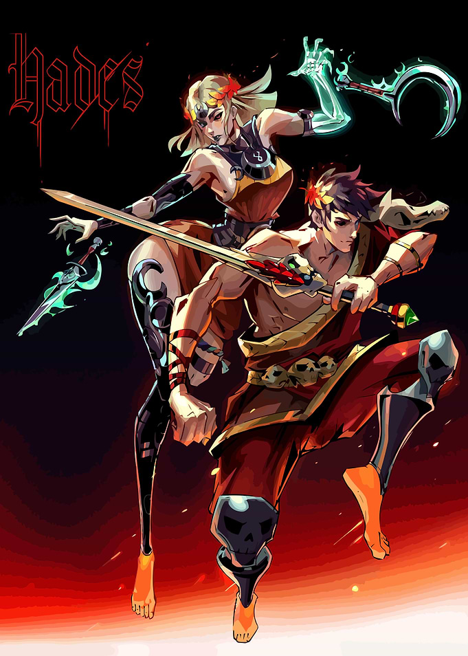 Duo Hades Character Game Art