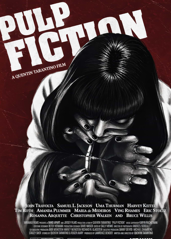 Pulp Fiction Movie Poster
