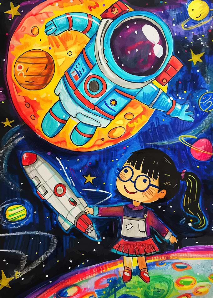 Child's Space Adventure