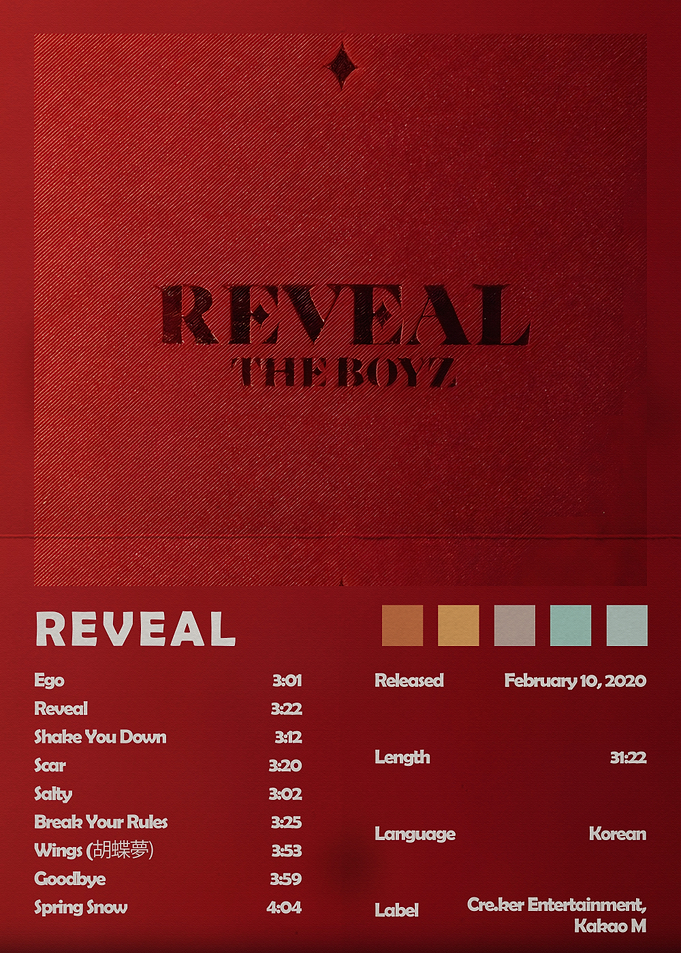 The Boyz Reveal Album Tracklist
