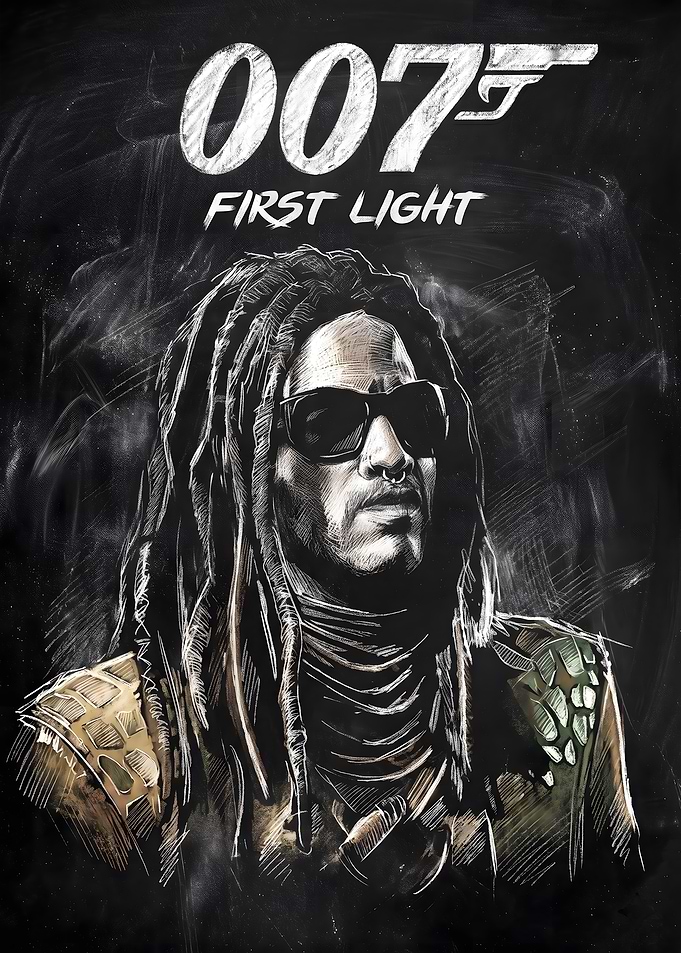 007 First Light Chalk Art