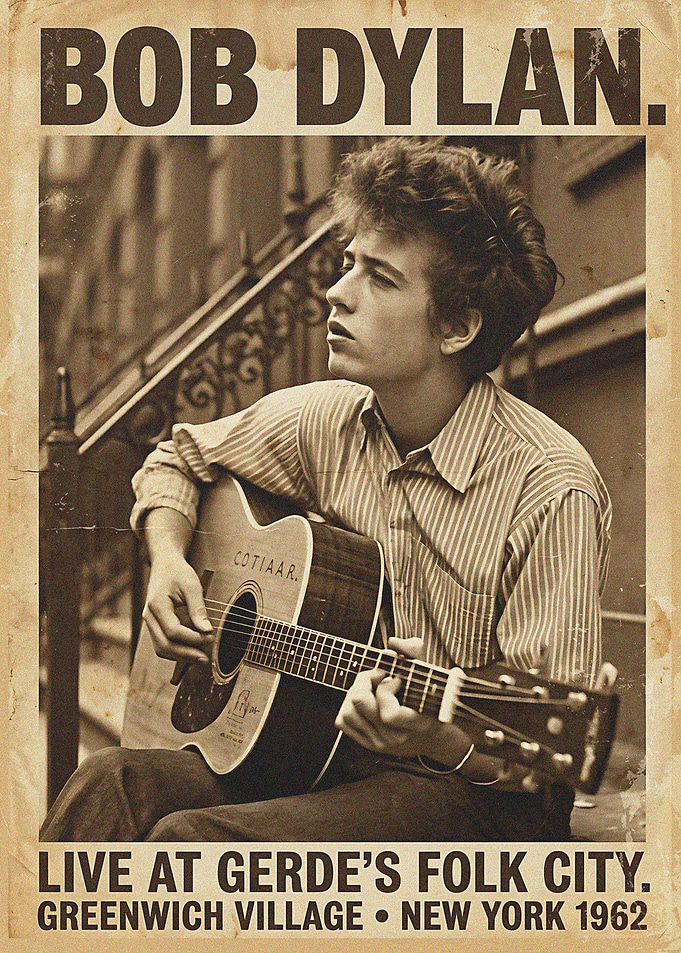 Bob Dylan Live at Gerde's Folk City
