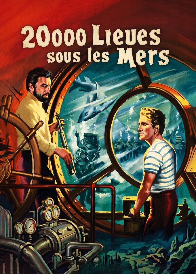 20,000 Leagues Under the Seas Poster