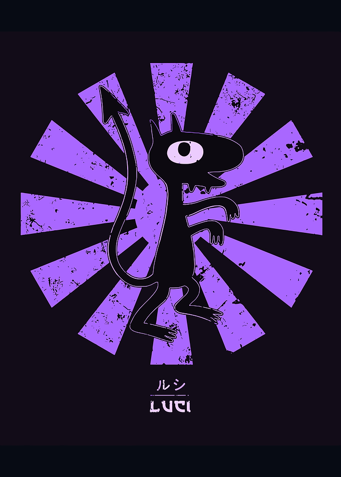 Luci Demon with Japanese Sunburst