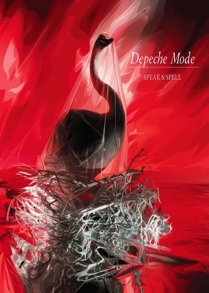 Depeche Mode Speak & Spell Album Art