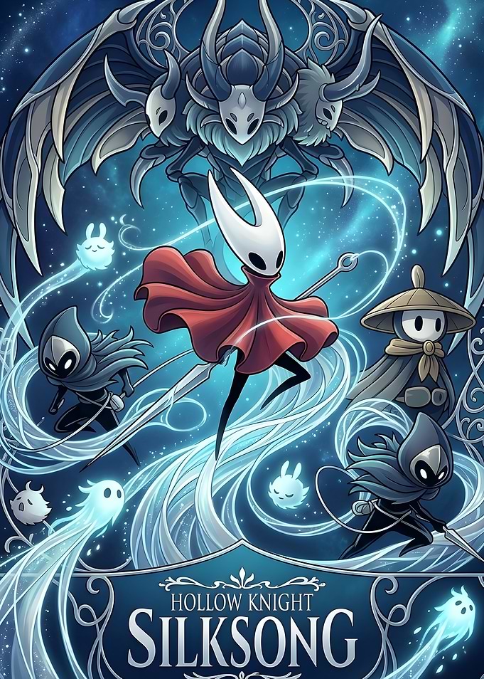 Hollow Knight Silksong Game Art
