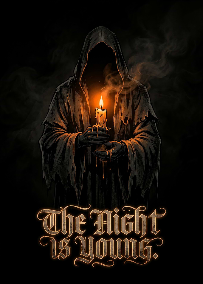 Grim Reaper with Candle