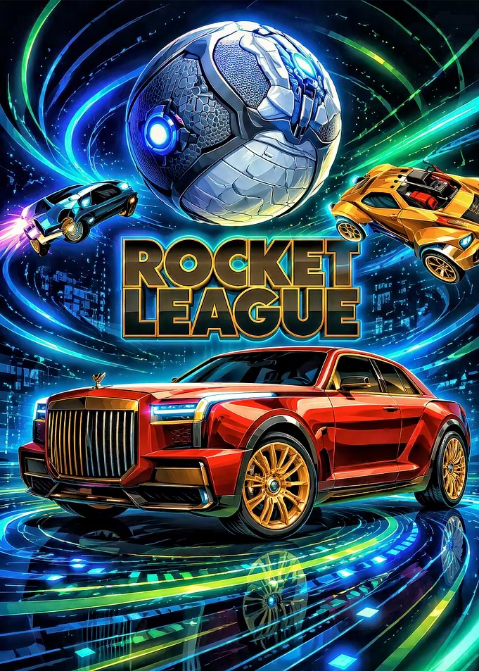 Rocket League Game Art