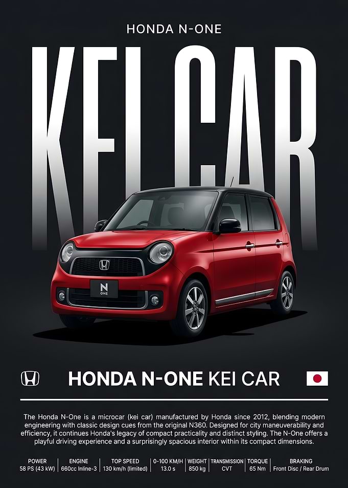 Honda N-One Kei Car