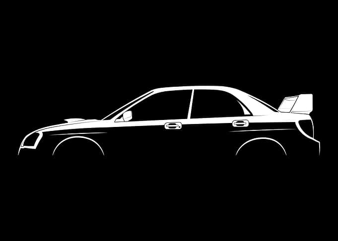 Impreza WRX STi (2002) Silhouette