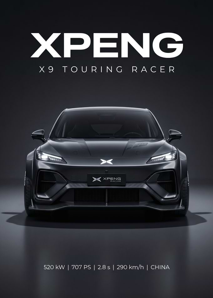 XPENG X9 Touring Racer Car