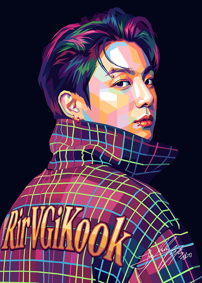 Jungkook Pop Art Portrait