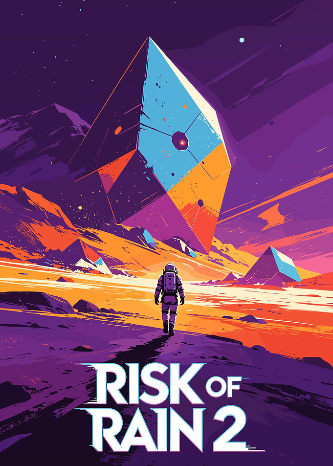 Risk of Rain 2 Astronaut on Alien Planet