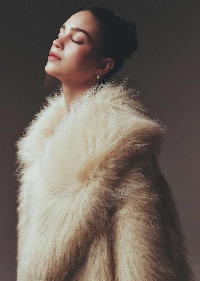 Woman in Fur Coat