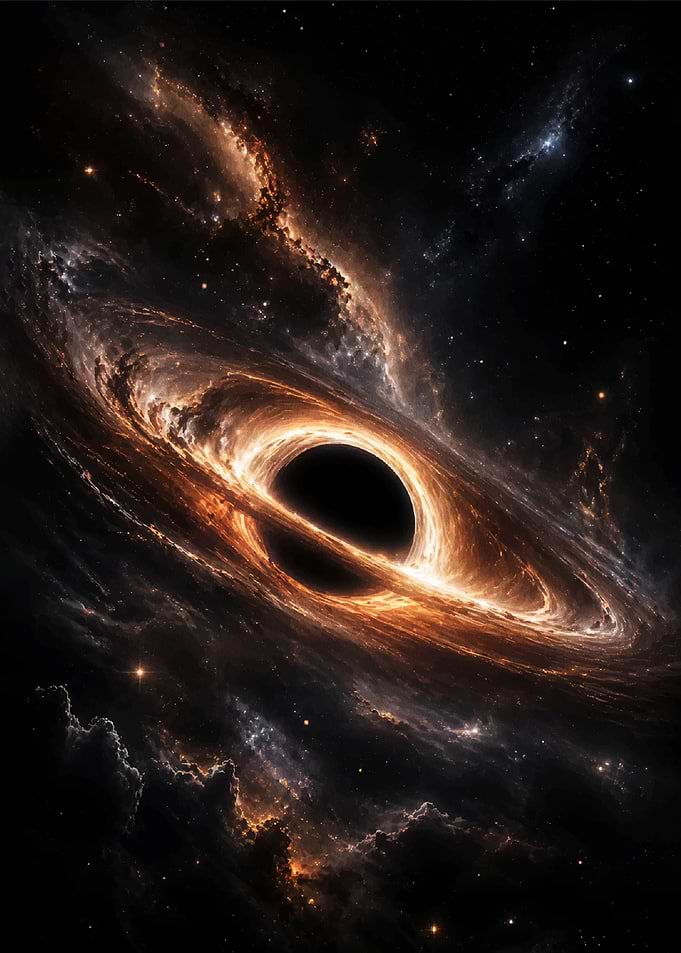 Black Hole in Space